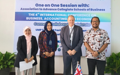 FEISHUM UNISA MENGIKUTI KEGIATAN CONFERENCE ICBAE SEKALIGUS BENCHMARK AACSB di UMP