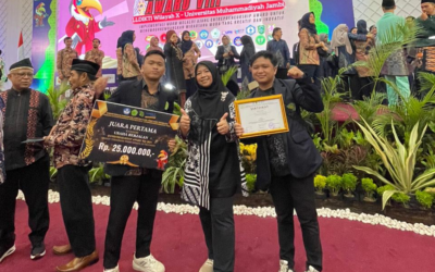 MAHASISWA PRODI MANAJEMEN RAIH JUARA 1 TINGKAT NASIONALDI AJANG ENTREPRENEURSHIP AWARD VIII